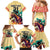 Personalised Kentucky Horse Racing Family Matching Mermaid Dress and Hawaiian Shirt 151st Anniversary Sporting Art Gold Version LT9