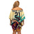 Personalised Kentucky Horse Racing Off Shoulder Short Dress 151st Anniversary Sporting Art Gold Version LT9