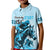 Kentucky Horse Racing Kid Polo Shirt 151st Anniversary Sporting Art Blue Version LT9