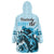 Kentucky Horse Racing Wearable Blanket Hoodie 151st Anniversary Sporting Art Blue Version LT9