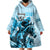 Kentucky Horse Racing Wearable Blanket Hoodie 151st Anniversary Sporting Art Blue Version LT9