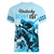 Kentucky Horse Racing Women V Neck T Shirt 151st Anniversary Sporting Art Blue Version LT9