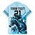 Personalised Kentucky Horse Racing Family Matching Mermaid Dress and Hawaiian Shirt 151st Anniversary Sporting Art Blue Version LT9