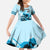 Personalised Kentucky Horse Racing Family Matching Puletasi Dress and Hawaiian Shirt 151st Anniversary Sporting Art Blue Version LT9