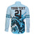 Personalised Kentucky Horse Racing Family Matching Puletasi Dress and Hawaiian Shirt 151st Anniversary Sporting Art Blue Version LT9