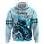 Personalised Kentucky Horse Racing Hoodie 151st Anniversary Sporting Art Blue Version LT9