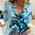 Personalised Kentucky Horse Racing Women Casual Shirt 151st Anniversary Sporting Art Blue Version LT9
