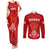Georgia Rugby Couples Matching Tank Maxi Dress and Long Sleeve Button Shirts World Cup 2023 Come On Lelos LT9 - Wonder Print Shop