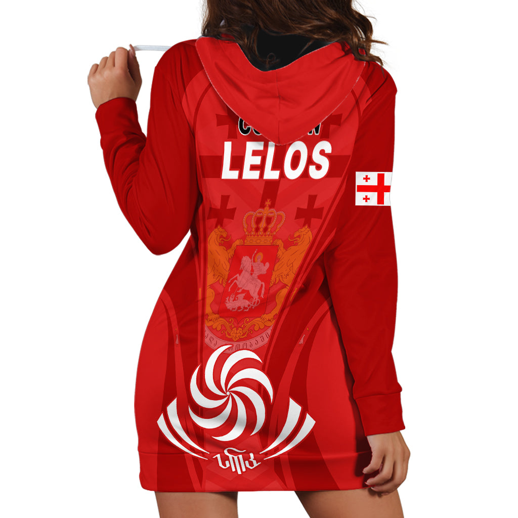 Georgia Rugby Hoodie Dress World Cup 2023 Come On Lelos - Wonder Print Shop
