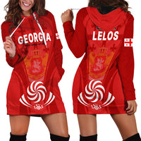 Georgia Rugby Hoodie Dress World Cup 2023 Come On Lelos - Wonder Print Shop