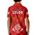 Georgia Rugby Kid Polo Shirt World Cup 2023 Come On Lelos - Wonder Print Shop