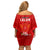 Georgia Rugby Off Shoulder Short Dress World Cup 2023 Come On Lelos - Wonder Print Shop