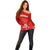 Georgia Rugby Off Shoulder Sweater World Cup 2023 Come On Lelos - Wonder Print Shop