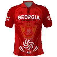 Georgia Rugby Polo Shirt World Cup 2023 Come On Lelos - Wonder Print Shop