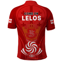 Georgia Rugby Polo Shirt World Cup 2023 Come On Lelos - Wonder Print Shop