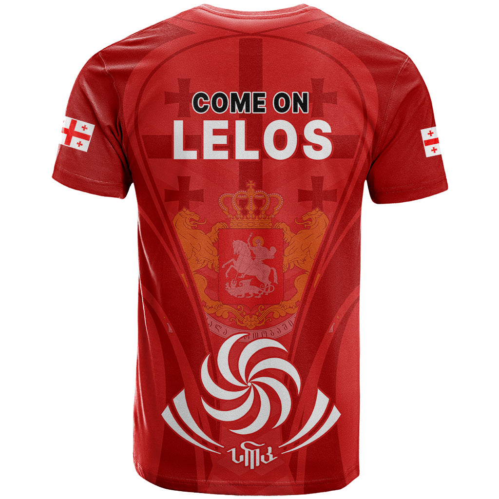 Georgia Rugby T Shirt World Cup 2023 Come On Lelos - Wonder Print Shop