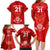 Custom Georgia Rugby Family Matching Long Sleeve Bodycon Dress and Hawaiian Shirt World Cup 2023 Come On Lelos LT9 - Wonder Print Shop