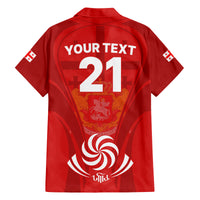 Custom Georgia Rugby Family Matching Mermaid Dress and Hawaiian Shirt World Cup 2023 Come On Lelos LT9 - Wonder Print Shop