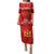 Custom Georgia Rugby Family Matching Puletasi Dress and Hawaiian Shirt World Cup 2023 Come On Lelos - Wonder Print Shop