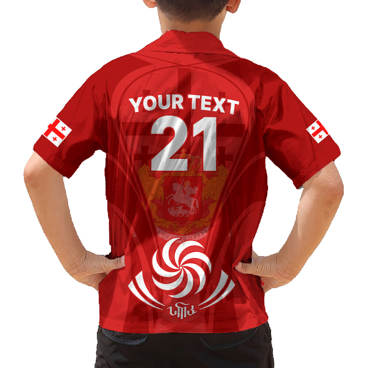 Custom Georgia Rugby Family Matching Tank Maxi Dress and Hawaiian Shirt World Cup 2023 Come On Lelos - Wonder Print Shop