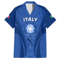 Italy Rugby Family Matching Short Sleeve Bodycon Dress and Hawaiian Shirt World Cup 2023 Go Gli Azzurri Sporty Style - Wonder Print Shop