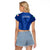 Italy Rugby Raglan Cropped T Shirt World Cup 2023 Go Gli Azzurri Sporty Style - Wonder Print Shop