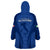 Italy Rugby Wearable Blanket Hoodie World Cup 2023 Go Gli Azzurri Sporty Style - Wonder Print Shop