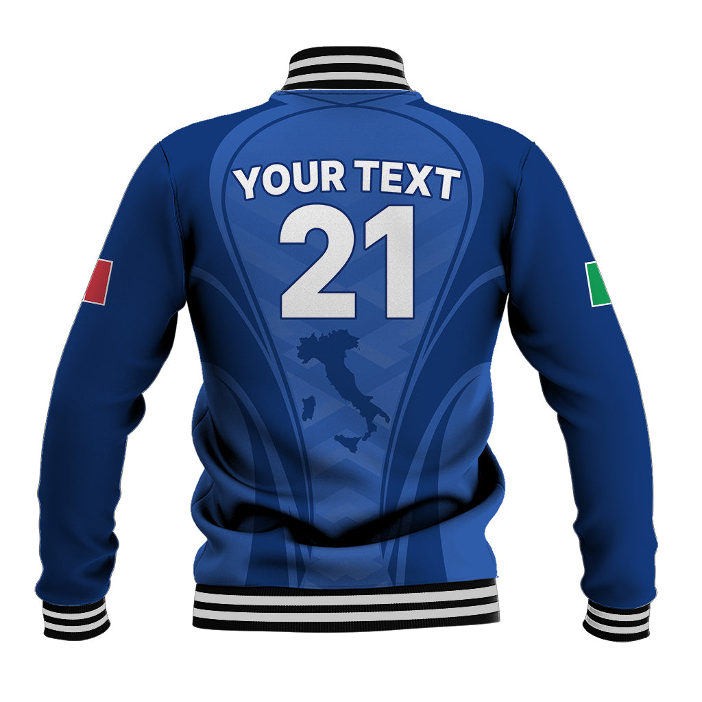 Custom Italy Rugby Baseball Jacket World Cup 2023 Go Gli Azzurri Sporty Style LT9 - Wonder Print Shop