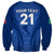 Custom Italy Rugby Sweatshirt World Cup 2023 Go Gli Azzurri Sporty Style - Wonder Print Shop