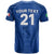 Custom Italy Rugby T Shirt World Cup 2023 Go Gli Azzurri Sporty Style - Wonder Print Shop