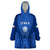 Custom Italy Rugby Wearable Blanket Hoodie World Cup 2023 Go Gli Azzurri Sporty Style - Wonder Print Shop