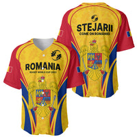 Romania Rugby Baseball Jersey The Oaks World Cup 2023 Go Stejarii LT9 - Wonder Print Shop