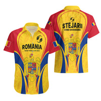 Romania Rugby Hawaiian Shirt The Oaks World Cup 2023 Go Stejarii - Wonder Print Shop
