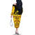 Personalised Romania Oaks Rugby Off The Shoulder Long Sleeve Dress Romanian Pattern With Embroidery Motif - Wonder Print Shop