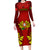 Portugal Rugby Family Matching Long Sleeve Bodycon Dress and Hawaiian Shirt The Wolves World Cup 2023 Go Os Lobos LT9 - Wonder Print Shop