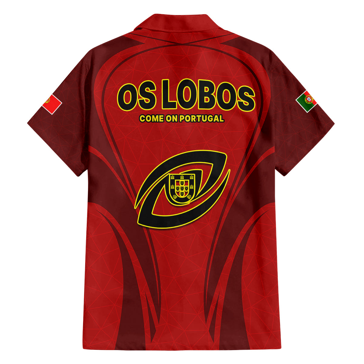 Portugal Rugby Family Matching Summer Maxi Dress and Hawaiian Shirt The Wolves World Cup 2023 Go Os Lobos - Wonder Print Shop