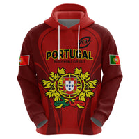 Portugal Rugby Hoodie The Wolves World Cup 2023 Go Os Lobos - Wonder Print Shop