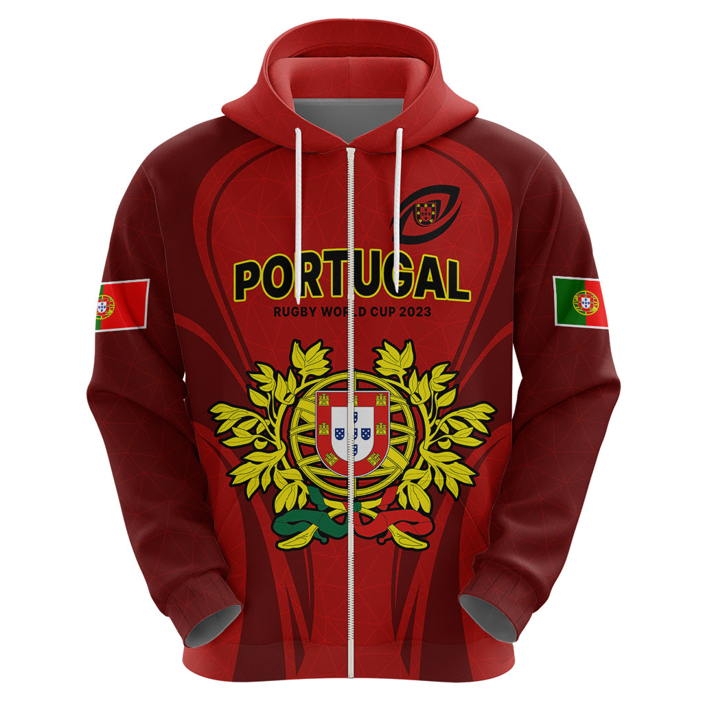 Portugal Rugby Hoodie The Wolves World Cup 2023 Go Os Lobos - Wonder Print Shop
