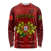 Portugal Rugby Long Sleeve Shirt The Wolves World Cup 2023 Go Os Lobos - Wonder Print Shop