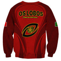 Portugal Rugby Sweatshirt The Wolves World Cup 2023 Go Os Lobos - Wonder Print Shop