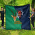 France South Africa Rugby Quilt Springboks and Gallic Rooster World Cup 2023 - Wonder Print Shop