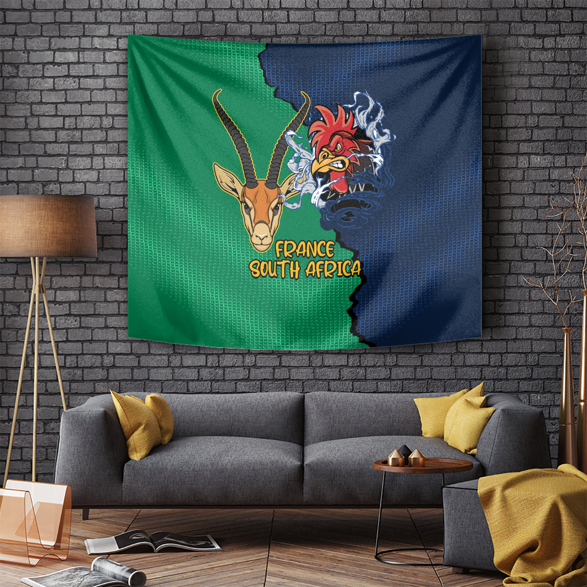 france-south-africa-rugby-tapestry-springboks-and-gallic-rooster-world-cup-2023