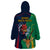 France South Africa Rugby Wearable Blanket Hoodie Springboks and Gallic Rooster World Cup 2023 - Wonder Print Shop