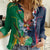 France South Africa Rugby Women Casual Shirt Springboks and Gallic Rooster World Cup 2023 - Wonder Print Shop