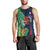 Custom France South Africa Rugby Men Tank Top Springboks and Gallic Rooster World Cup 2023 - Wonder Print Shop