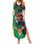 Custom France South Africa Rugby Summer Maxi Dress Springboks and Gallic Rooster World Cup 2023 - Wonder Print Shop