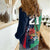Custom France South Africa Rugby Women Casual Shirt Springboks and Gallic Rooster World Cup 2023 - Wonder Print Shop