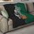 New Zealand Ireland Rugby Quilt Warrior Black Fern and Shamrocks World Cup 2023 - Wonder Print Shop