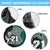Custom New Zealand Ireland Rugby Spare Tire Cover Warrior Black Fern and Shamrocks World Cup 2023 - Wonder Print Shop