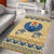 Ancient Egypt Scarab Beetle Area Rug LT9 - Wonder Print Shop